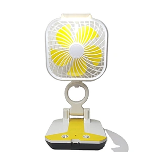 Custom folding fan camping led light desk and table fan 220v usb plastic rechargeable fans 4 8 12 inch 16inch