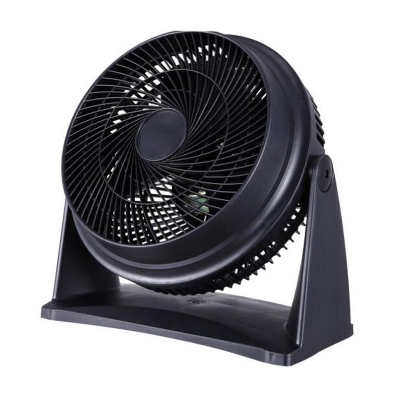 90 Degree Vertical Tilt Small Wall Fan 3 Speed Adjustable Desk 10inch Classic Air Circulator Portable Turbo Fan