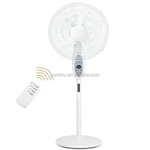 DC 12V rechargeable emergency 18 inch other stand floor usb electric tower & pedestal fans with light