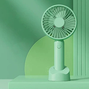 Small Handheld 3.7V 800 1200 2000 mAh battery usb Charging Personal Cooling Fan