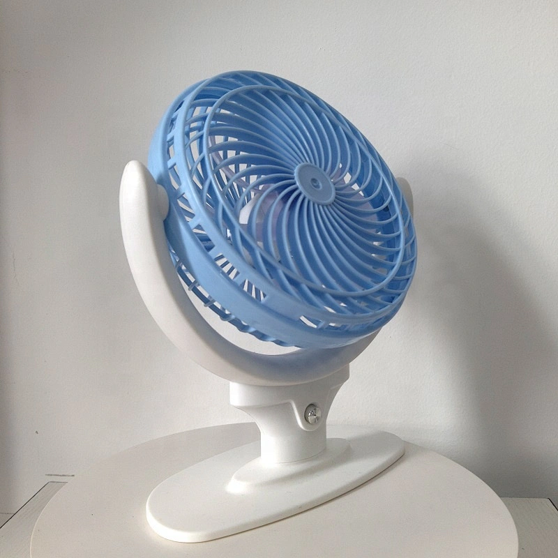Original Factory 7 inch 1200mAh Mini Desk Fans Rechargeable Home Use Mute Small Battery Fan With USB Output