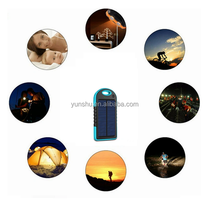 Factory Price High Quality Outdoor Waterproof 5v 12V 10000mah 20000mah 30000mah 50000mah 100000mah LED Solar Power Bank