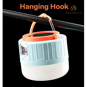 Solar LED Camping Light Rechargeable For Outdoor Tent Lamp Remote Control Portable Lantern Emergency Lights For Hiking