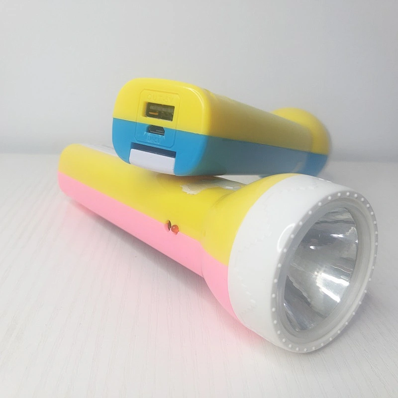High quality 2in1 solar panel hand held mini 9 led flashlight big power security multi function small usb torch with power bank