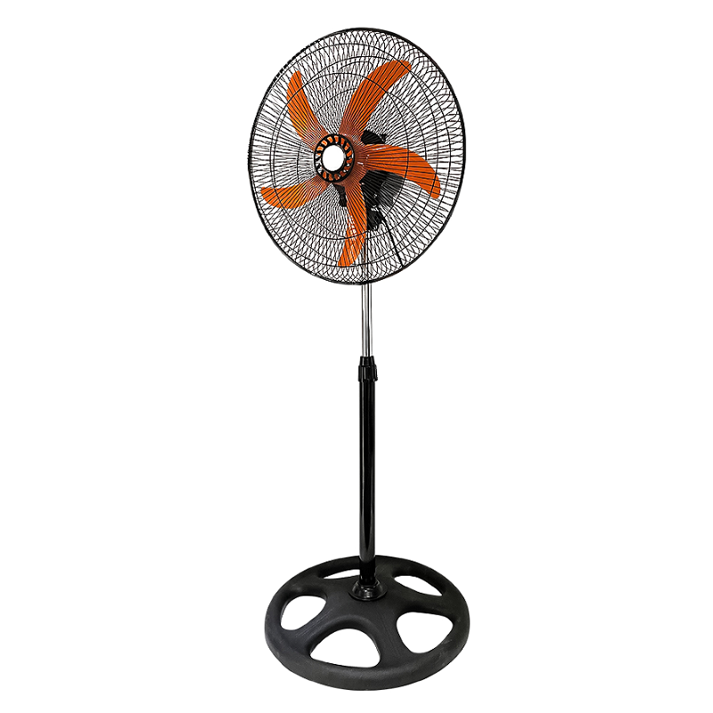 New 16 18 inch 5 Blades electric stand fan 360 Degree Rotation 5 Hole Wheel Base Portable High Velocity Fan