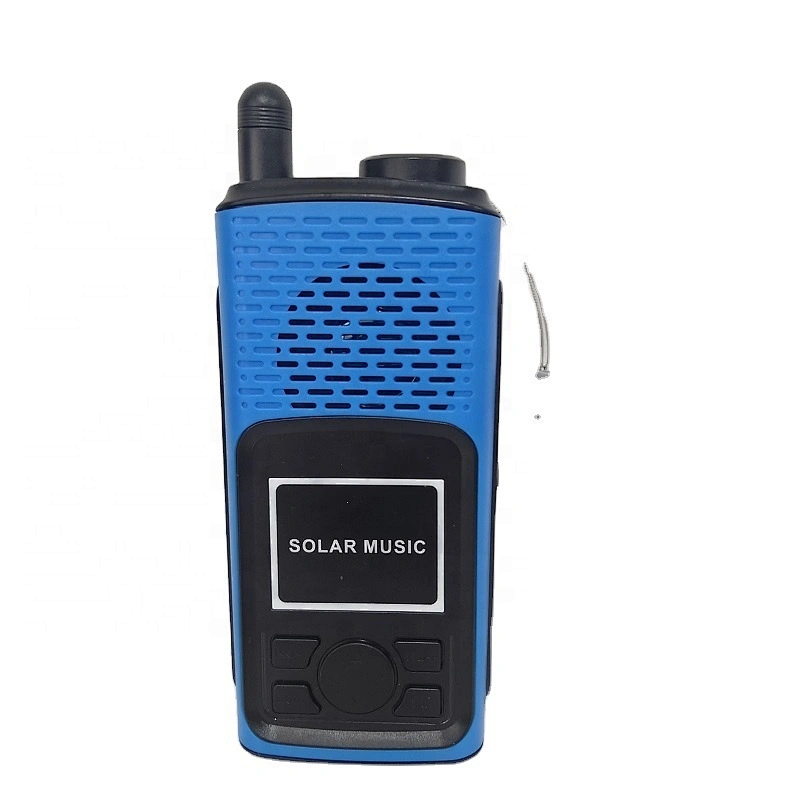 USB charger wireless mini walkie talkie digital radio portable speaker with led light