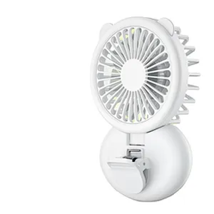 Plastic Colorful Outdoor Portable Mini USB Rechargeable Fan Hanging Neck USB Fan 2021