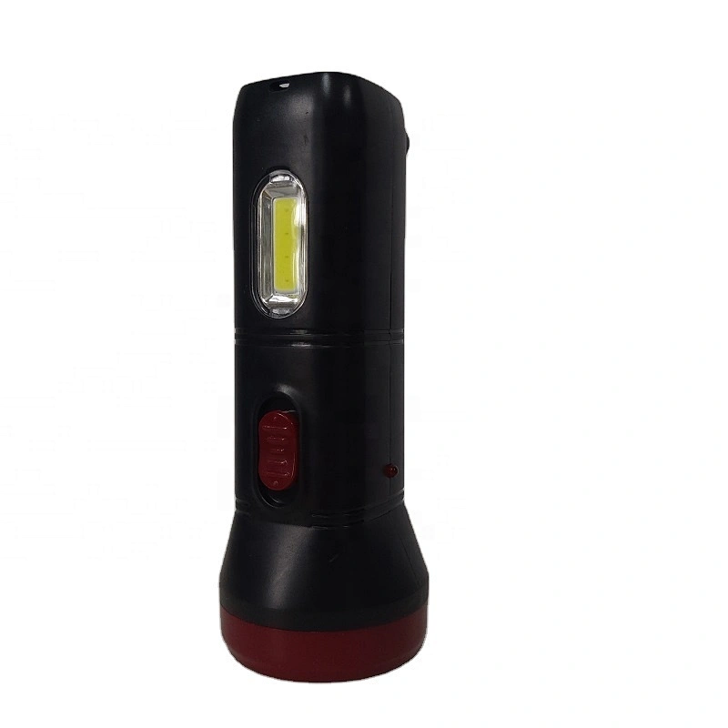 Custom high power mini solar panel rechargeable led torch flashlight small outdoor emergency light