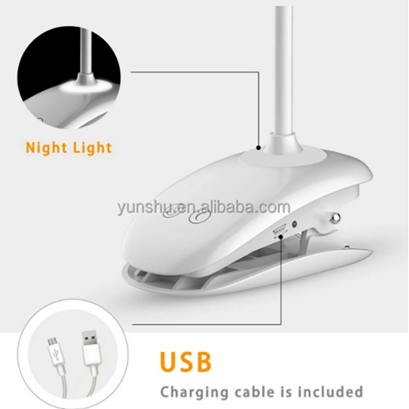 USB eye-caring eye care Eyecare Rechargeable LED Touch 3 Modes Clip Desk Lamp Eye Protection Table Lamp