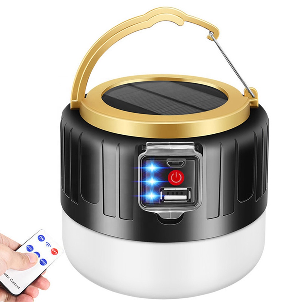 Solar night market stalls outdoor emergency led camping lamp light