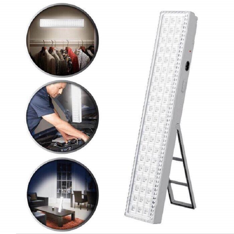 Best price 720 LM poortable 60 LED Rechargeable Light Bar with Folding Stand and Hanger