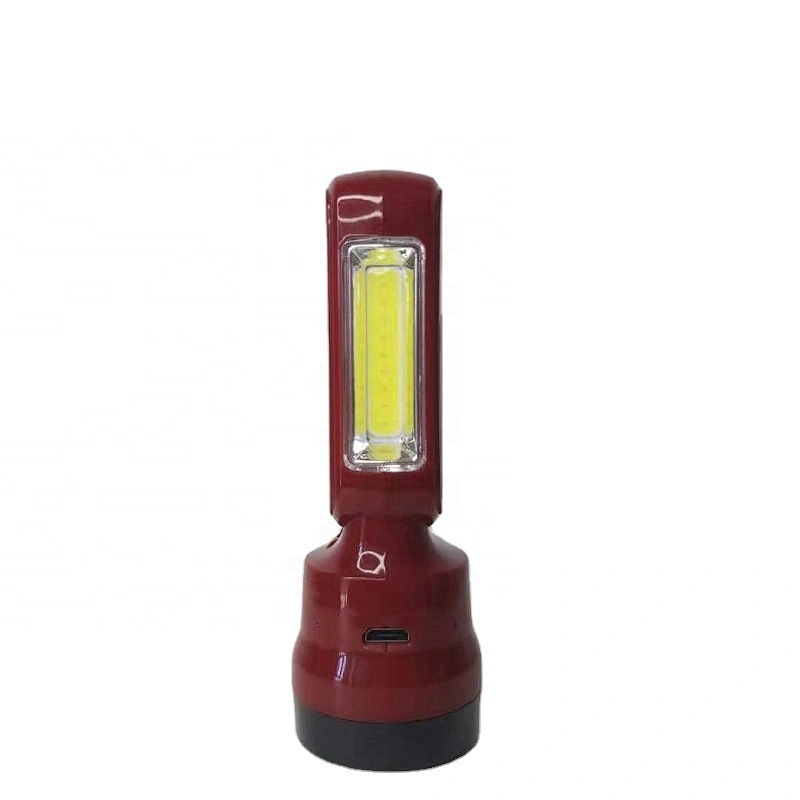 Rechargeable Small LED Torch Flash Light with Side Lamps Portable Mini LED Flashlights Pocket Torches for outdoor home fishing