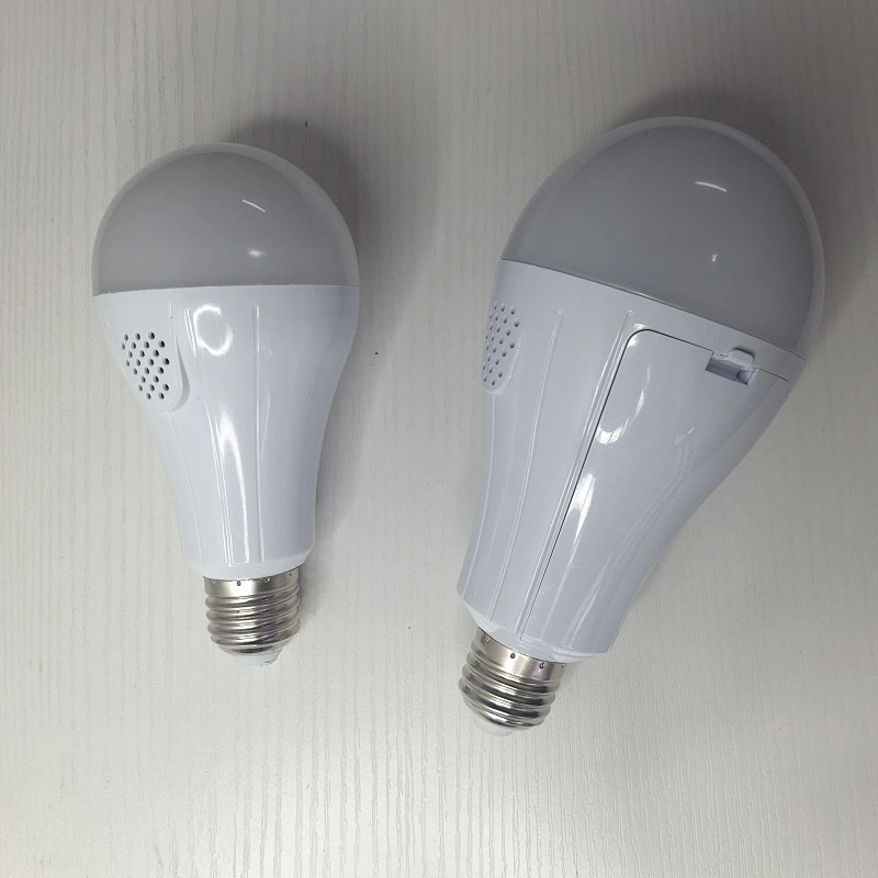 OEM double battery emergency LED light Bulb removable dual battery b22 e27 220v 7W 9W 12W 15W 18W 40W 45W high power lamp