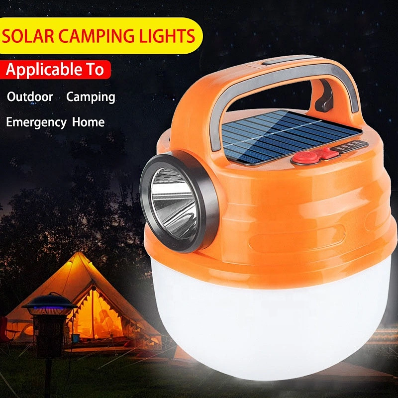 New Arrival 1200mAh Solar Rechargeable camping Light with 42 pcs LED Lamp Bead