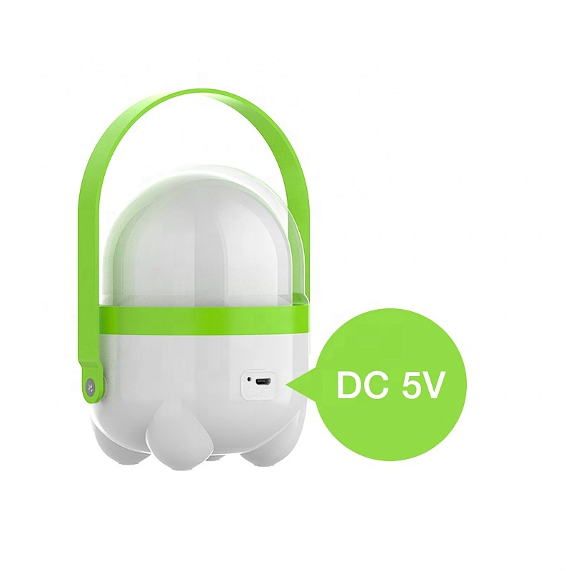 Hanging Hand 360 Degree Rotation Multi Function Micro USB Rechargeable Emergency Lantern  40 SMD Dimmable Camping Light