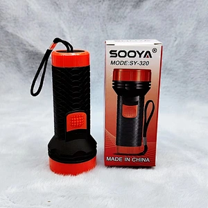 Cheap price portable mini  power supper brightness SY-320 2*AA dry battery led torch flashlight