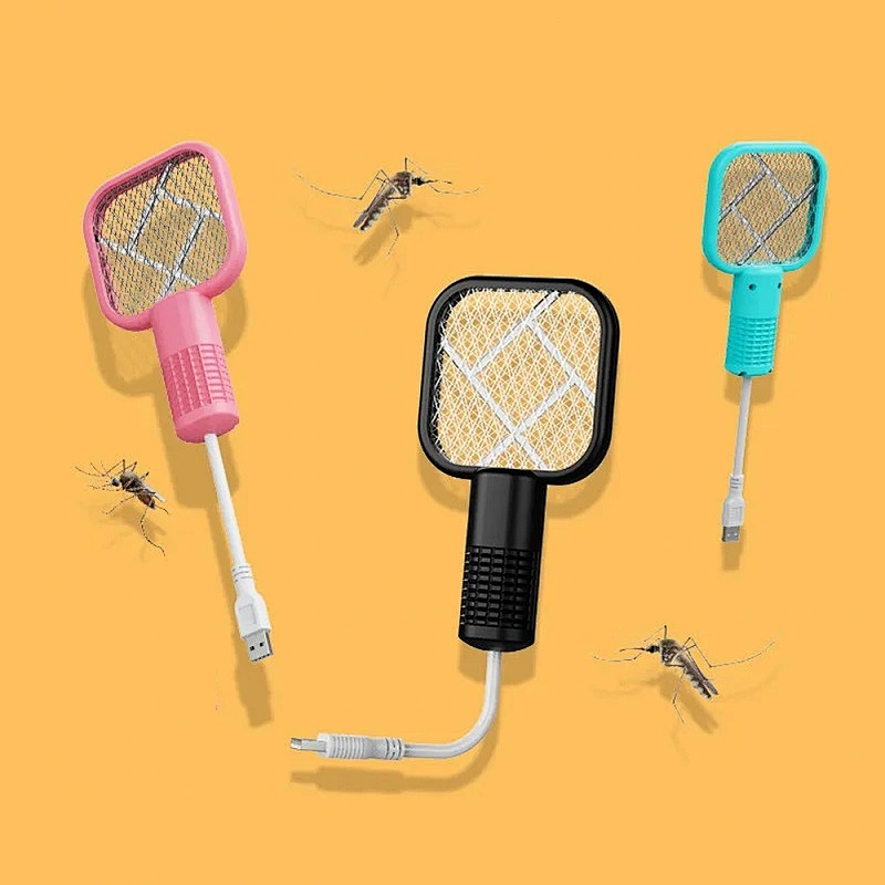 New mini electric usb mosquito killer lamp & mosquito racket