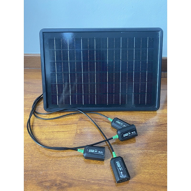 Wholesale top 10 best foldable small 9V 15W PV solar panel kit system with power bank for home in shenzhen guangzhou china