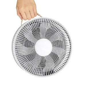 10inch Folding charging fan Rechargeable camping cooler fan battery operated stand air cooler fan