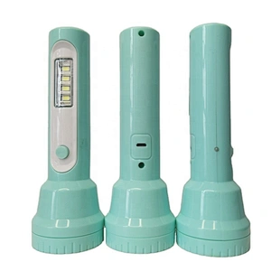Rechargeable plastic big led  torch light flashlight powerful long range bright distance usb torches lantern yiwu zhejiang china