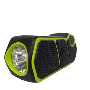 Solar Portable Waterproof Speaker with Power Bank Stereo Sound with Bass Home Wireless Speaker for Indoor & Outdoor  Activities