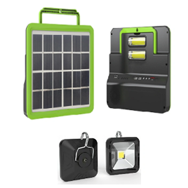 portable emergency lighting kit mobile charger multifunctional solar energe system for small home