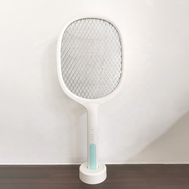 Wholesale 2 in 1 USB Rechargeable Electric anti mosquito zapper hand-held electric insect killer mosquito attractant swatter