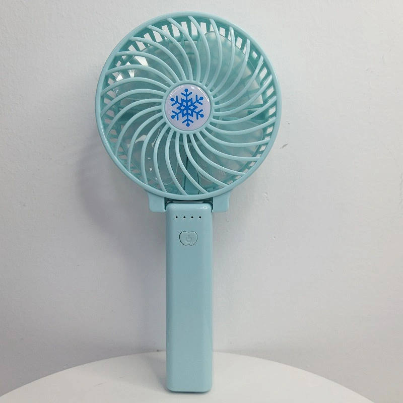 Custom logo portable dc motor small bulk handheld fan foldable personal rechargeable plastic 5v 12v 24v  hand mini usb fan