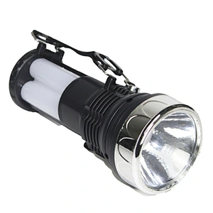Indonesia hot sell YW-2881 Portable Outdoor Hand Solar rechargeable emergency LED light