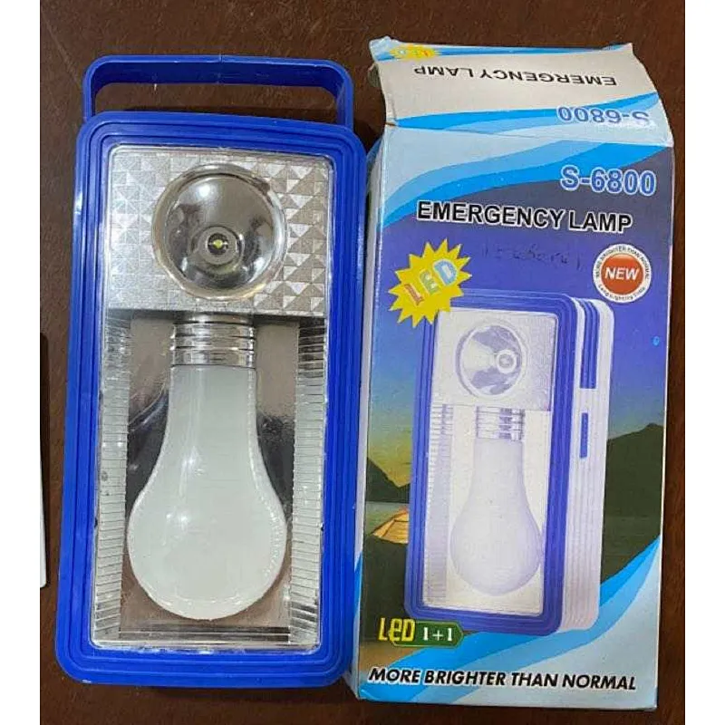 S-6800 Cheap 3D battery led emergency light