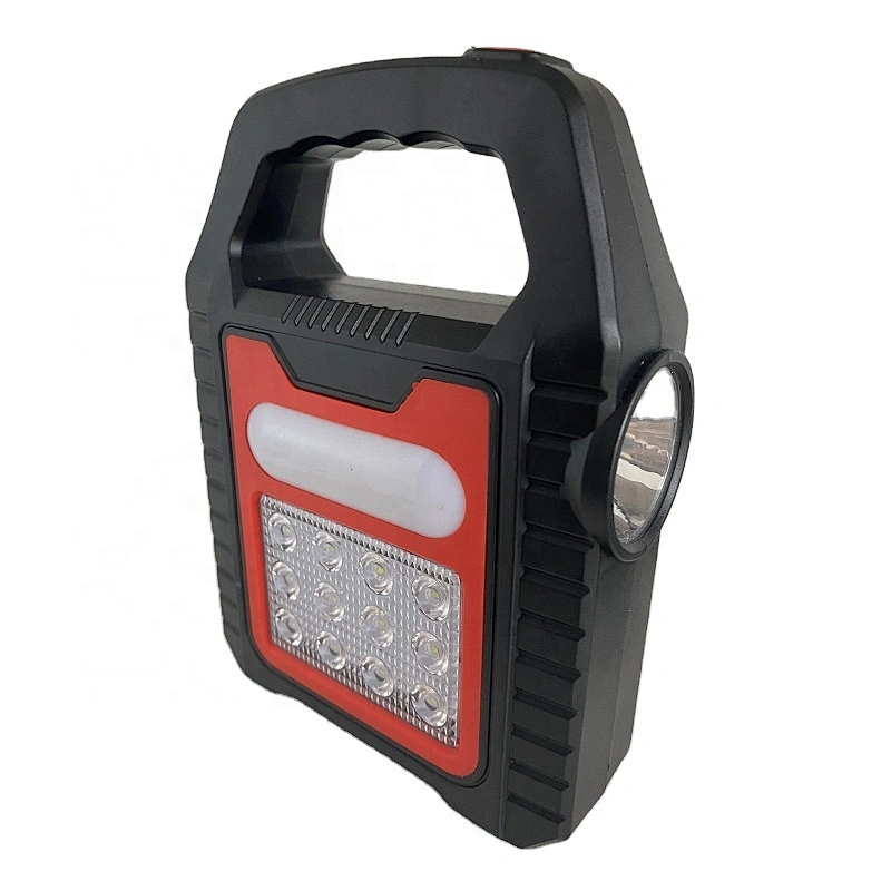 3 IN 1 Solar USB Rechargeable Brightest COB LED Camping Lantern Waterproof Emergency Flashlight LED Work Light
