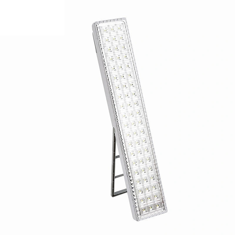 portable rechargeable lights lead-acid battery 2400mAh powerful 60 led emergency lighting lample