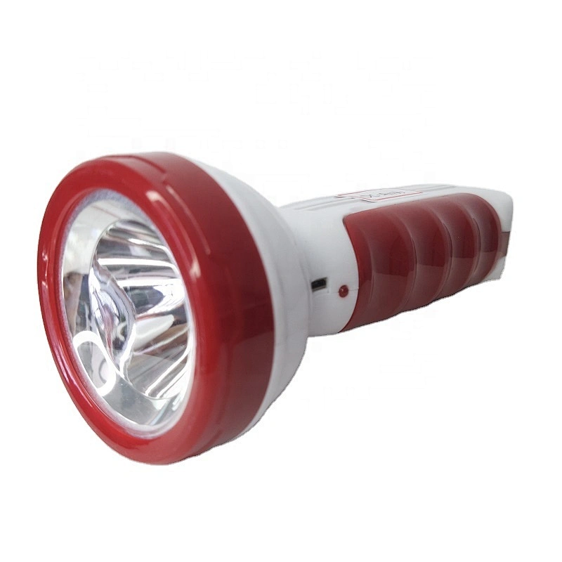 Wholesale high lumens 2 in 1 plastic rechargeable handheld flashlight work torch spotlight led with table lamp