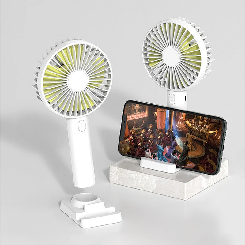 Factory HOT Wholesale Rechargeable Mini Table Fan Portable Macaron Handheld USB Fan