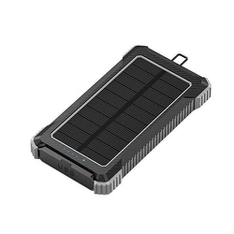 Mini solar panel portable wireless charging consumer electronics power bank key kit battery 5000 10000 20000 30000 mAh gift set