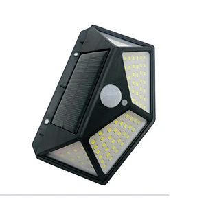 100 LED Solar Light IPR Motion Sensor Wall Light Outdoor Lighting Waterproof Garden Solar Lamp Yard Security Lamp