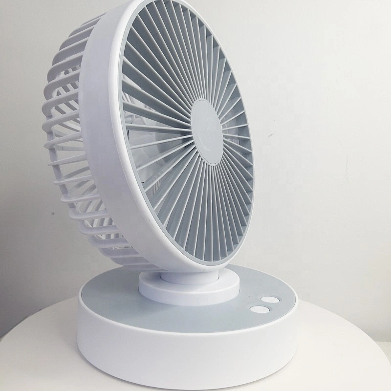 New Low Noise Battery Rechargeable Desktop fan Small Mini USB Desk Fan With Office Table
