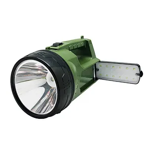 Factory Price 2-in-1 Rechargeable Mini Searchlight and Lantern hand held sentinel LED Search Light with 12smd sidelight