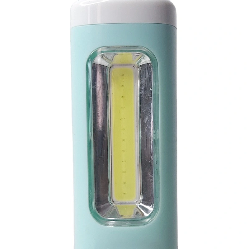 Waterproof Rechargeable LED Flashlight With Super Bright Cob Side Light