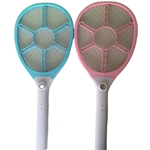 Cheap rechargeable 3000 Volt Indoor and Outdoor hand held portable electric mosquito zapper for Home Bedroom Kitchen Office
