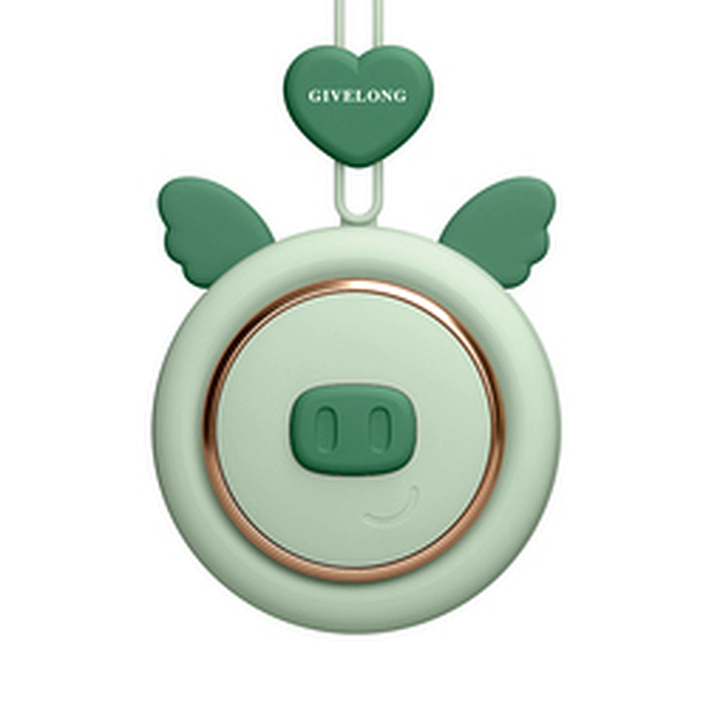 2022 Summer Wireless Cute Mini Portable Bladeless Hanging Neck Cooling Fan Rechargeable with Battery