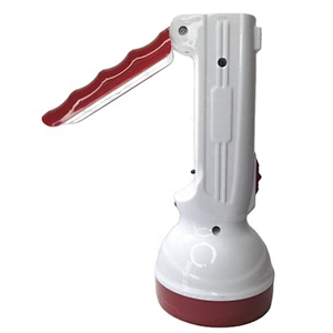 Wholesale high lumens 2 in 1 plastic rechargeable handheld flashlight work torch spotlight led with table lamp