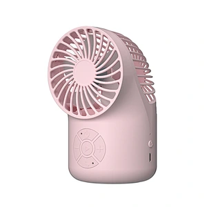 OEM ODM 2 in 1 portable fan and wireless speaker Mini fan speaker Promotional Gifts Music  Air Cooler Speaker Fan