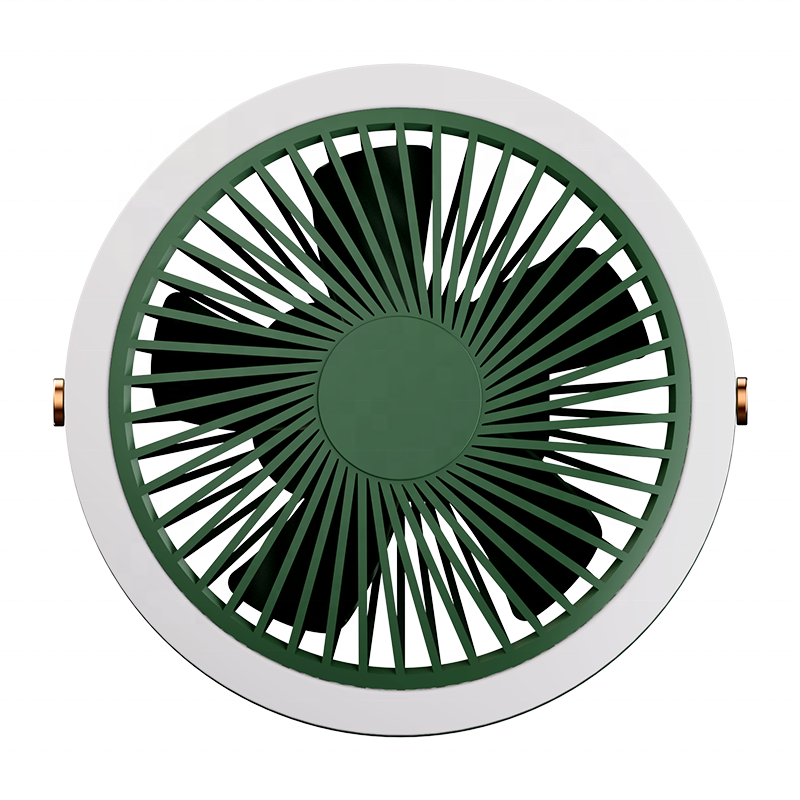 Cheap portable retractable cordless wall mounted ventilation exhaust cooler desk fan with lamp