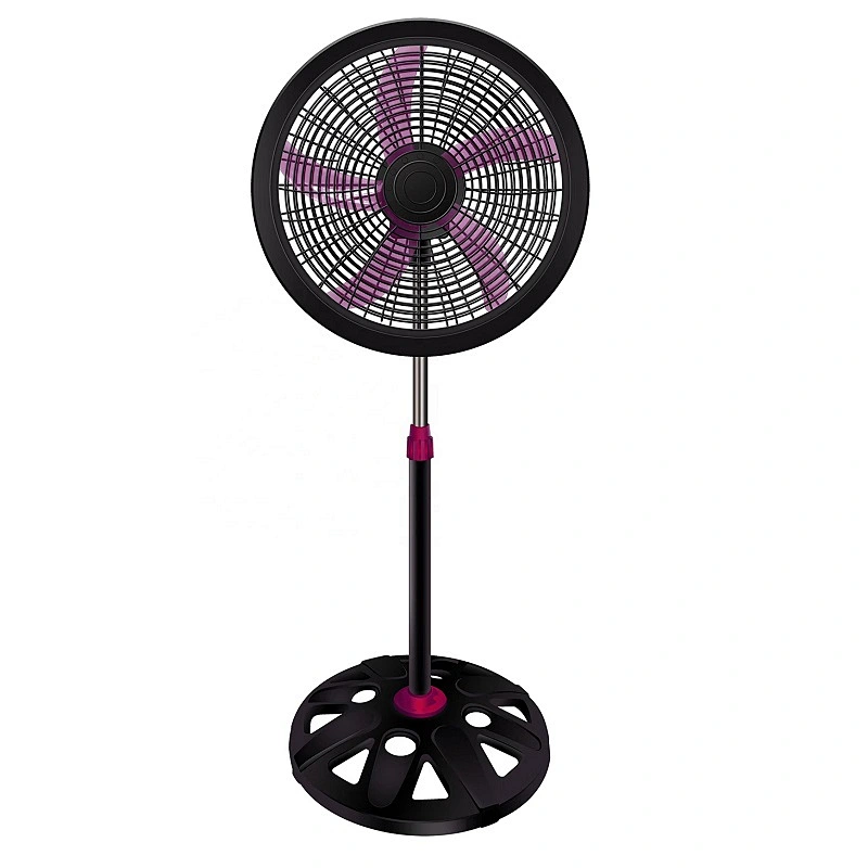 Oscillating Movement and Adjustable Height Plastic Grill Strong New Base Powerful 70w Electric Ventilador 18 Inch Pedestal Fan