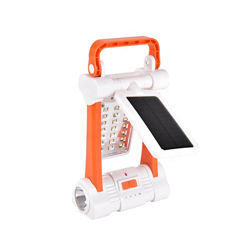 Portable Push Switch Rechargeable 2300mAh battery 21 42 SMD Searching Lamp Outdoor Work Lantern LED Solar Charge Camping Light