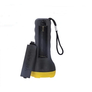 Cheap plastic mini torch light emergency small aa battery portable torches 5w 7w 9w 10w pocket led flashlight with colored box