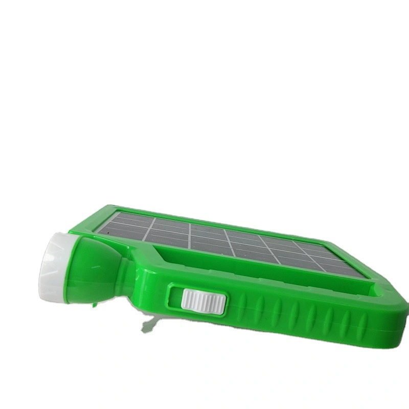 Multi-functional solar rechargeable emergency light outdoor portable LED camping light with flashlight