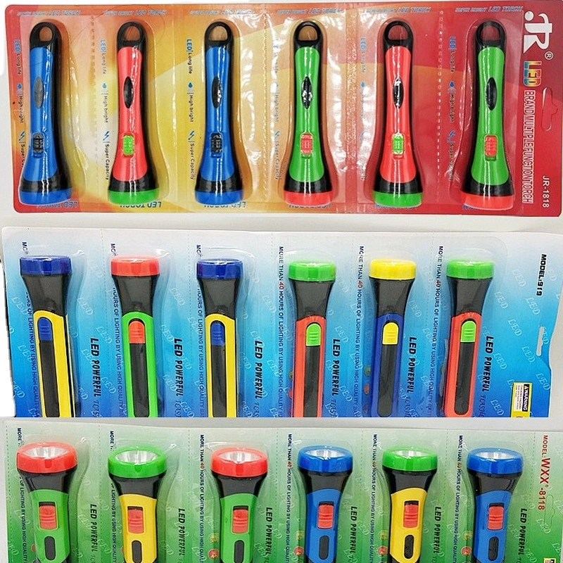 TX-868 AA dry battery led torch flashlight