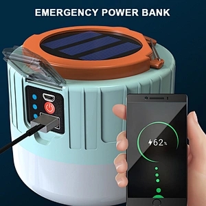 Small Solar Led Lantern Rechargeable Outdoor Lantern Waterproof Portable Multi-Function Lighting Emergency Light Camping Lamps